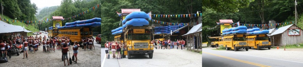 Group trip information for group rafting on the Nantahala